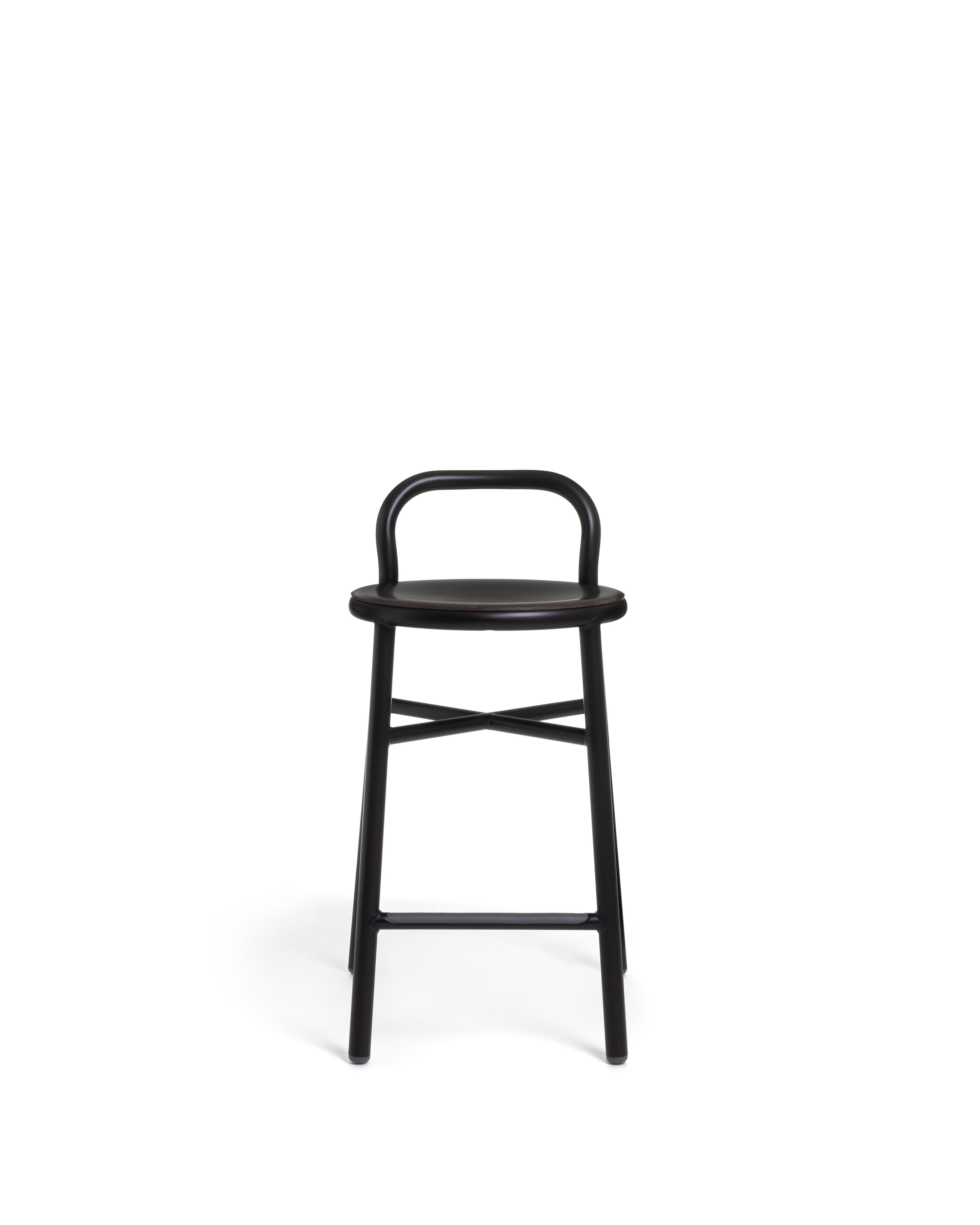 【値下げ】MAGIS ハイチェア Pipe stool ブラック ダークビーチ 値下げ】MAGIS ハイチェア Pipe stool ブラック ダークビーチ